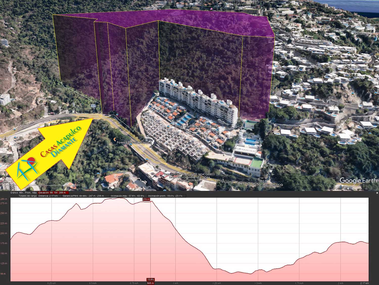 Terreno Lote 39 Escénica - Ubicación satelital y entorno 5